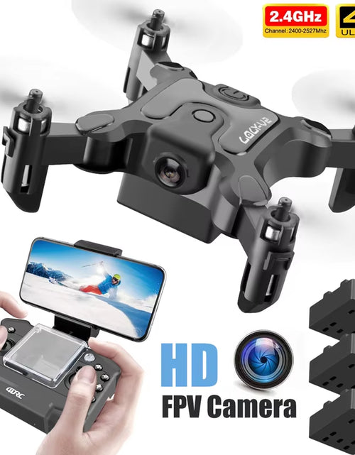 Load image into Gallery viewer, New Mini Drone V2 4K 1080P HD Camera Wifi Fpv Air Pressure Altitude Hold Foldable Quadcopter RC Drone Kid Toy Gift
