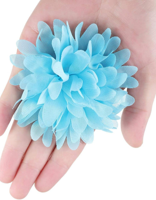 Load image into Gallery viewer, 20 Pieces Dog Collar Flowers Pet Flower Bow Ties Multi-Color Dog Charms Flower for Puppy Dog Collar Grooming Accessories (10 Cm/ 4 Inch)
