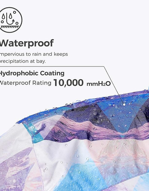 Load image into Gallery viewer, Women'S Mountain Waterproof Ski Jacket Windproof Rain Jacket Winter Warm Hooded Coat
