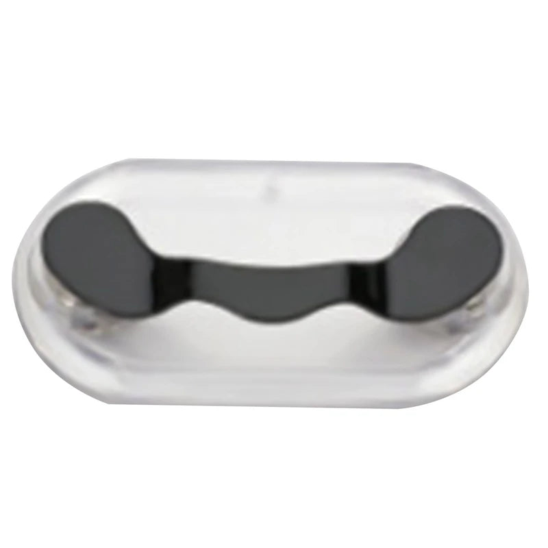 SANTALON 2 Pack Magnetic Eyeglass Holder, Stainless Steel Glasses Holder, Name Tag Badge SANTALON 2 Pack Magnetic Eyeglass Holder, Stainless Steel Glasses Holder, Name Tag Badge
