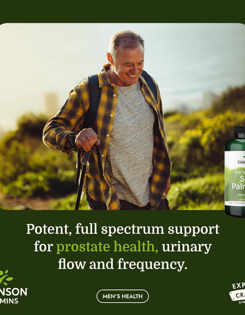 Load image into Gallery viewer, Saw Palmetto - Herbal Supplement Promoting Male Prostate Health Support - Natural Hair Supplement &amp; Urinary Health Support - 540 Mg 250 Capsules
