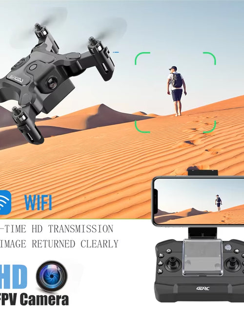Load image into Gallery viewer, New Mini Drone V2 4K 1080P HD Camera Wifi Fpv Air Pressure Altitude Hold Foldable Quadcopter RC Drone Kid Toy Gift
